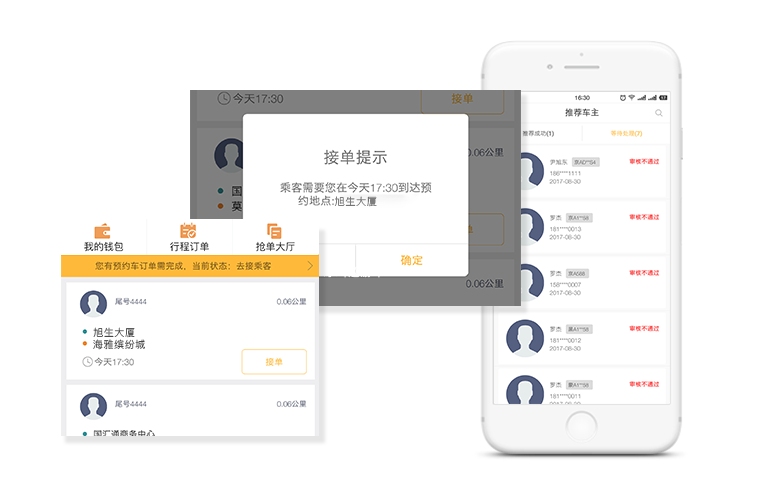 上億的乘客，訂單源源不斷